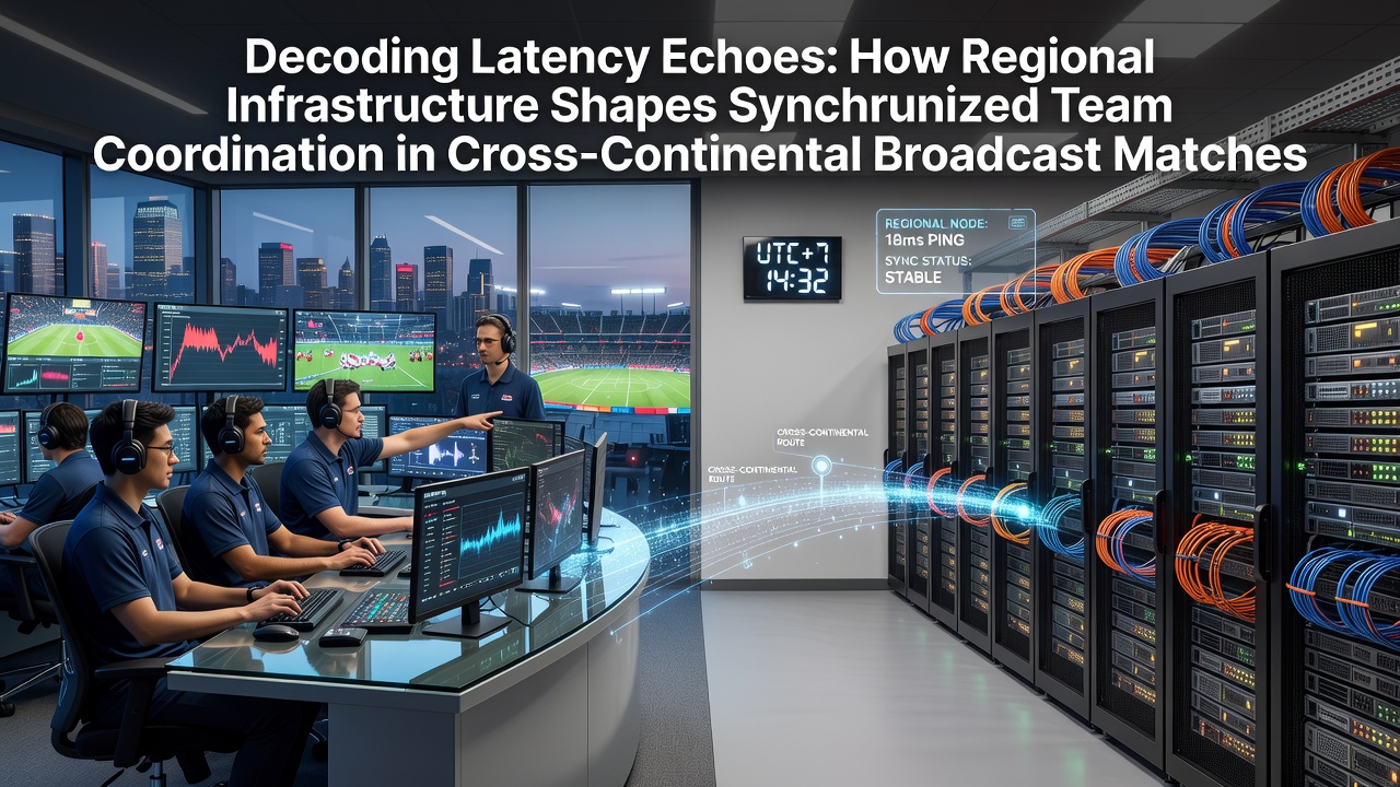 Global network map highlighting submarine cables and regional data centers that influence latency in international esports broadcasts
